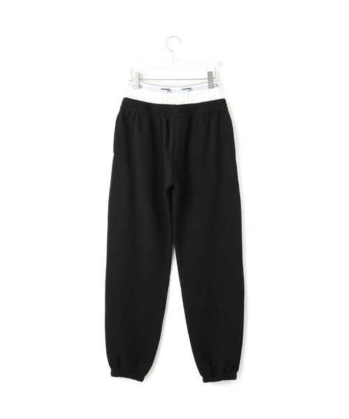 ADAM ET ROPE'(アダムエロペ)の「【HOMME girls×FRUIT OF THE LOOM】Boxer Sweatpants(その他パンツ・レディース・ブラック・S)」の3枚目の写真