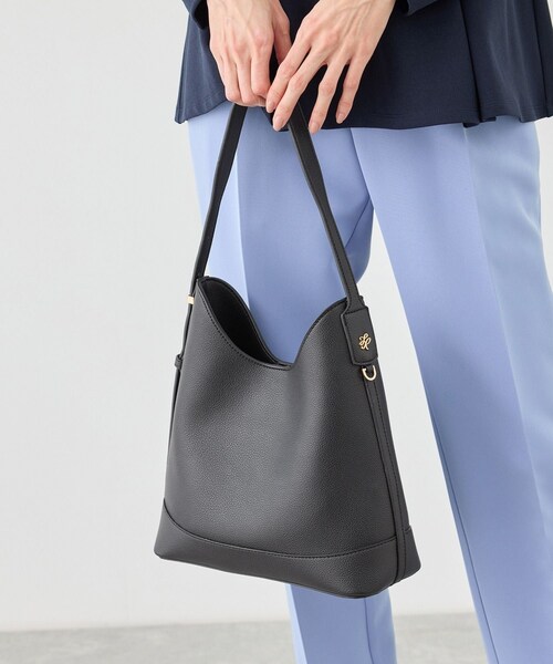 ROPE' PICNIC(ロペピクニック)の「me fit BAG フィットワンショルダーミドルバッグ(ショルダーバッグ・レディース・ブラック/キナリ系/ライトグリーン/オレンジ系・F)」の20枚目の写真