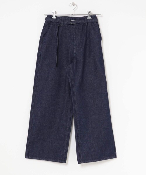 URBAN RESEARCH DOORS(アーバンリサーチドアーズ)の「FORK&SPOON JFデニムベルトセットルーズパンツ(デニムパンツ・レディース・ONEWASH/BLUE・1/2)」の11枚目の写真