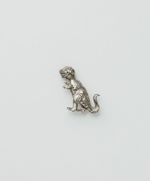 ADAM ET ROPE'（アダムエロペ）の「【M VINTAGE】DEADSTOCK DINOSAUR BROOCH（ブローチ/コサージュ・レディース・シルバー系/その他/シルバー・F）」の8枚目の写真