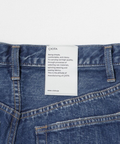 URBAN RESEARCH(アーバンリサーチ)の「CIOTA Baggy 5 Pocket Pants(デニムパンツ・メンズ・MDBD・30/32/34)」の10枚目の写真