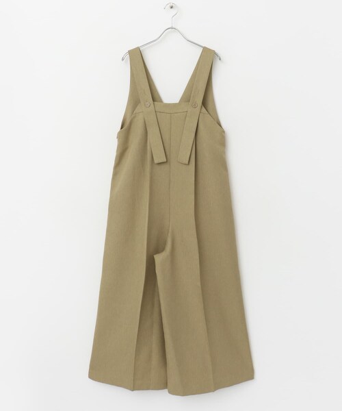 URBAN RESEARCH ROSSO（アーバンリサーチロッソ）の「2WAYワイドオールインワン（サロペット/オーバーオール・レディース・beige/gray・36/38）」の16枚目の写真
