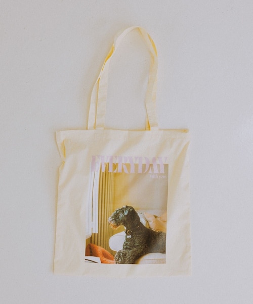 ROPE' PICNIC（ロペピクニック）の「【DOG MAGAZINE×ROPE' PICNIC】フォトトートバッグ（トートバッグ・レディース・ダークブラウン/ブルー/イエロー・F）」の12枚目の写真