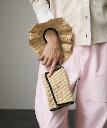 ADAM ET ROPE' | 【J'aDoRe・店舗限定】【MAISON N.H PARIS（メゾンエヌアッシュパリ）】HELOISE - Clutch Bag(ハンドバッグ)