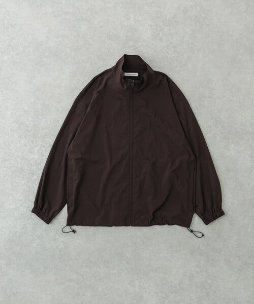 URBAN RESEARCH（アーバンリサーチ）の「NYLON DRY STRETCH JACKET（テーラードジャケット・メンズ・BLACK/BURGUNDY・M/L）」の2枚目の写真