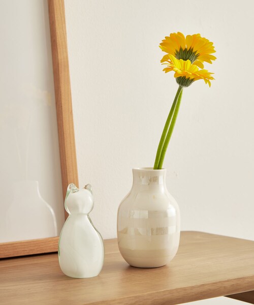 URBAN RESEARCH DOORS（アーバンリサーチドアーズ）の「KAHLER　omaggio ベース H12.5cm（フラワーベース・メンズ・パール・-）」の6枚目の写真