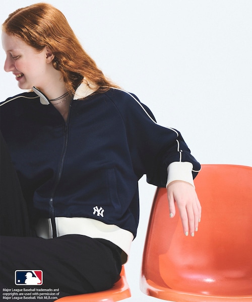 ROPE' PICNIC(ロペピクニック)の「【MLB COLLECTION BY JUN】トラックジャケット(ブルゾン・レディース・オフホワイト/ネイビー/ワイン系・38)」の14枚目の写真