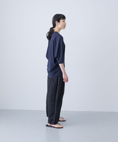 かぐれ（カグレ）の「1dozen　スピンドルTシャツ（Tシャツ/カットソー・レディース・Black/Navy・1）」の10枚目の写真