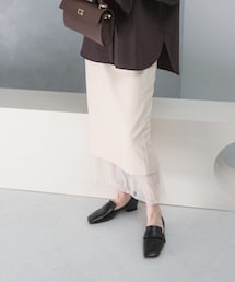 URBAN RESEARCH ROSSO | レースレイヤードミディスカート(スカート)