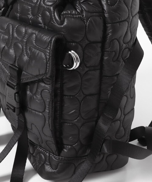 URBAN RESEARCH（アーバンリサーチ）の「GANNI　RE-TECH QUILTED BACKPACK（バックパック/リュック・レディース・BLACK・-）」の17枚目の写真