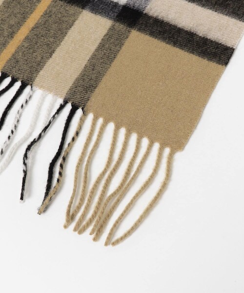 URBAN RESEARCH（アーバンリサーチ）の「TWEED MILL　Lambs wool stole（マフラー・レディース・B THOMPSON/BK NATURAL/S CHECK・-）」の14枚目の写真
