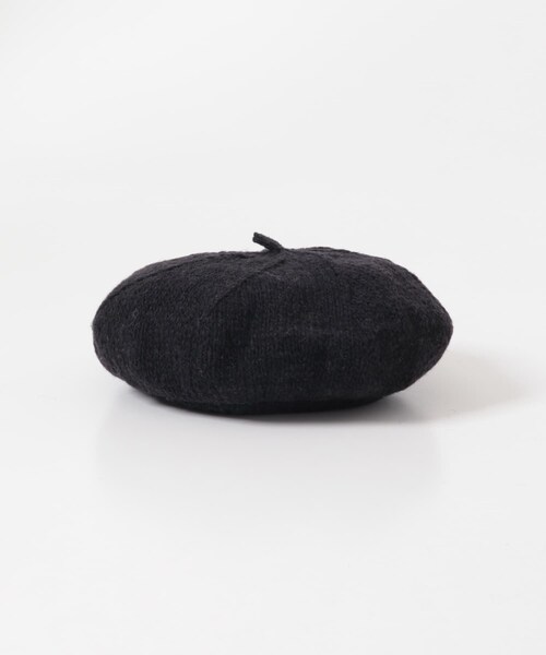 かぐれ(カグレ)の「ペルーニットベレー(ハンチング/ベレー帽・レディース・M/GRAY/BLACK・Free)」の5枚目の写真