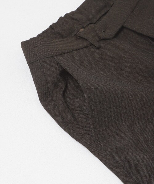 URBAN RESEARCH DOORS(アーバンリサーチドアーズ)の「LIFE STYLE TAILOR ツイードライクコンフォータブルパンツ(スラックス・メンズ・NAVY/BROWN/TAUPE・S/M/L/XL)」の9枚目の写真