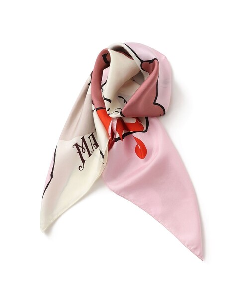 ROPE'（ロペ）の「ロートレックシルクスカーフ/Lサイズ（バンダナ/スカーフ・レディース・キナリ/ピンク/ライトグレー・F）」の9枚目の写真