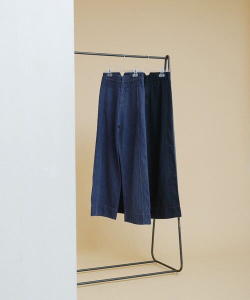 LAATO（ラート）の「denim wide pants（デニムパンツ・レディース・デニム/ミッドナイト・S/M/TALL）」の8枚目の写真