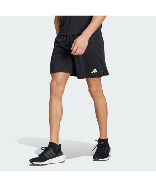 adidas（アディダス）の「トレイン エッセンシャルズ シーズナル カモショーツ（アンダーウェア・メンズ・ブラック・XS-7inch丈/M-7inch丈/S-7inch丈/L-7inch丈/2XL-7inch丈/XL-7inch丈/3XL-7inch丈/S-9inch丈/L-9inch丈/XL-9inch丈/M-9inch丈/2XS-7inch丈/2XS-9inch丈/XS-9inch丈/2XL-9inch丈/3XL-9inch丈）」の2枚目の写真