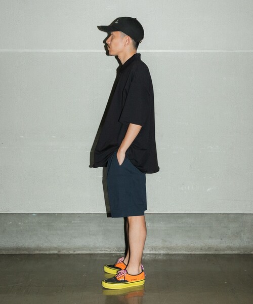 URBAN RESEARCH(アーバンリサーチ)の「Wide Dad BREEZY TECH ポロシャツ(ポロシャツ・メンズ・D.NAVY/BLACK・1/2)」の9枚目の写真