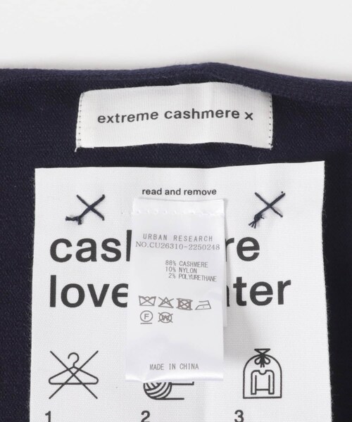 URBAN RESEARCH(アーバンリサーチ)の「Extreme Cashmere BANDANA(バンダナ/スカーフ・レディース・CHAI/MERMAID/NAVY/TOMATO・-)」の12枚目の写真
