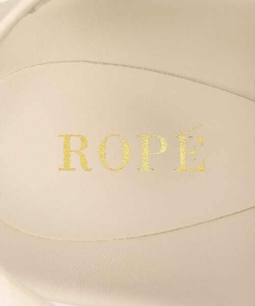 ROPE'（ロペ）の「スプリットレザーフットベッドサンダル（サンダル・レディース・ブラック/ベージュ・36/36.5/37/37.5）」の15枚目の写真
