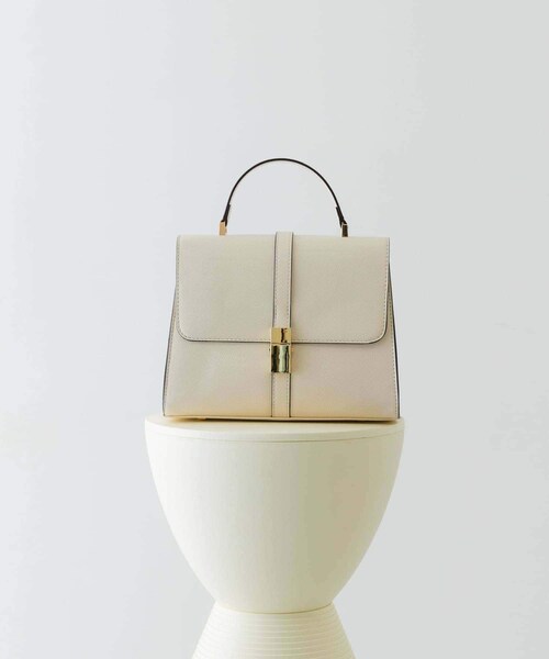 RODE SKO（ロデスコ）の「サブバッグ付フラップハンドバッグ（ハンドバッグ・レディース・NAVY/IVORY/GREIGE/BLACK・one）」の14枚目の写真