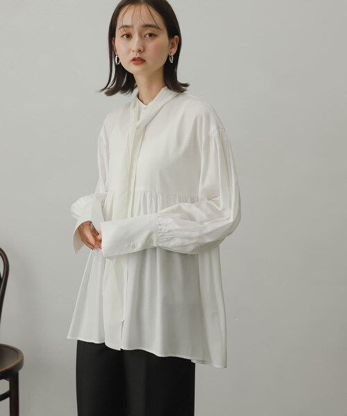 SENSE OF PLACE by URBAN RESEARCH（センスオブプレイスバイアーバンリサーチ）の「2WAYタイツキチュニック（チュニック・レディース・LIME/OFF WHITE/BLACK・one）」の10枚目の写真
