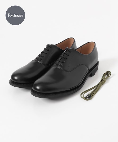 URBAN RESEARCH(アーバンリサーチ)の「『別注』Sanders×URBAN RESEARCH MILITARY OXFORD PLAIN(ドレスシューズ・メンズ・BLACK・6 1/2/7/7 1/2/8/8 1/2)」の11枚目の写真