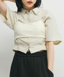 KBF | シャーリングブラトップ(ブラジャー)