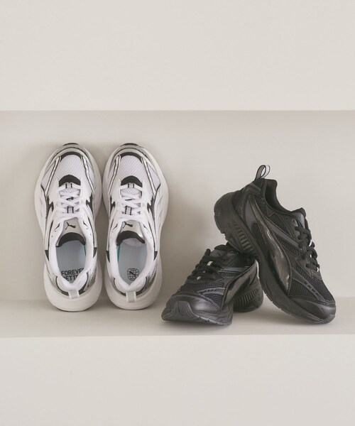 VIS（ビス）の「【PUMA】モーフィックBASE【J'aDoRe JUN ONLINE限定】（スニーカー・レディース・ブラック/グレー系・23.5/24.0/24.5）」の14枚目の写真