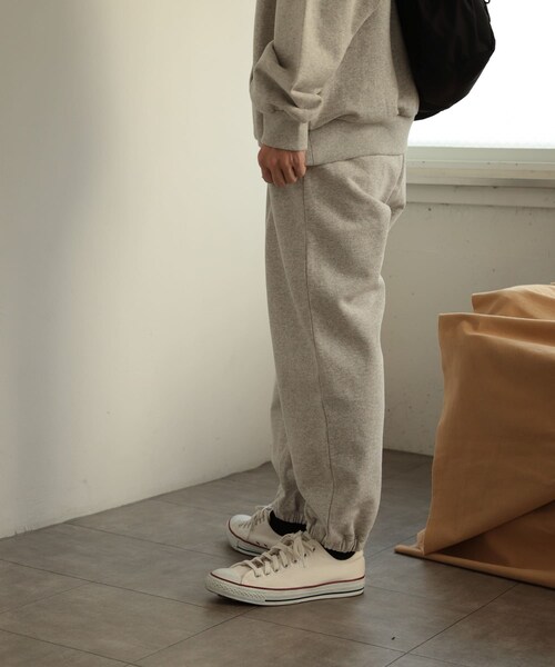 SENSE OF PLACE by URBAN RESEARCH（センスオブプレイスバイアーバンリサーチ）の「カラースウェットパンツ（スウェットパンツ・メンズ・BORDEAUX/BLACK/TOPGRAY・M/L）」の12枚目の写真