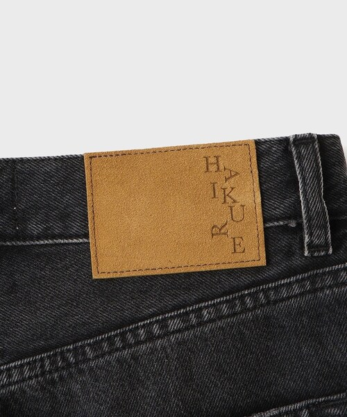 ROPE'(ロペ)の「【HAIKURE(ハイクル)】BETHEANY ASIAN FIT MID BLACK|デニム(デニムパンツ・レディース・ブラック・M/S)」の12枚目の写真
