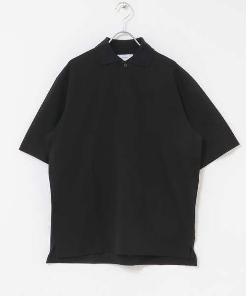 URBAN RESEARCH DOORS（アーバンリサーチドアーズ）の「marka　ONE BUTTON T-SHIRTS SHORT-SLEEVE（ポロシャツ・メンズ・B.BORDER/BLACK・1/2）」の10枚目の写真