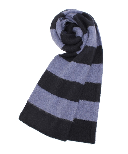 Ungrid（アングリッド）の「マルチボーダーマフラー（マフラー・レディース・レッド/ブルー・F）」の4枚目の写真