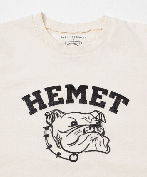 URBAN RESEARCH（アーバンリサーチ）の「『別注』Mixta×URBAN RESEARCH　HEMET（Tシャツ/カットソー・レディース・CAMEL/NATURAL/V BLACK・S）」の22枚目の写真