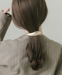 SMELLY | プランプメタルバレッタ(バレッタ/ヘアクリップ)