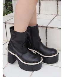 EVRIS | ミドルプラットフォームブーツ(ブーツ)