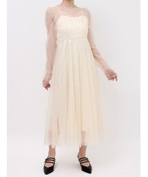 EATME | ビジューチュールワンピース(ドレス)