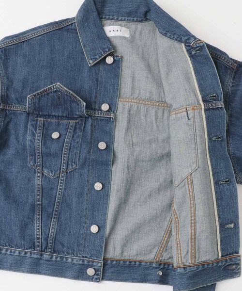 かぐれ（カグレ）の「HARi　WIDE SLEEVE DENIM JACKET（デニムジャケット・レディース・USED・2）」の17枚目の写真