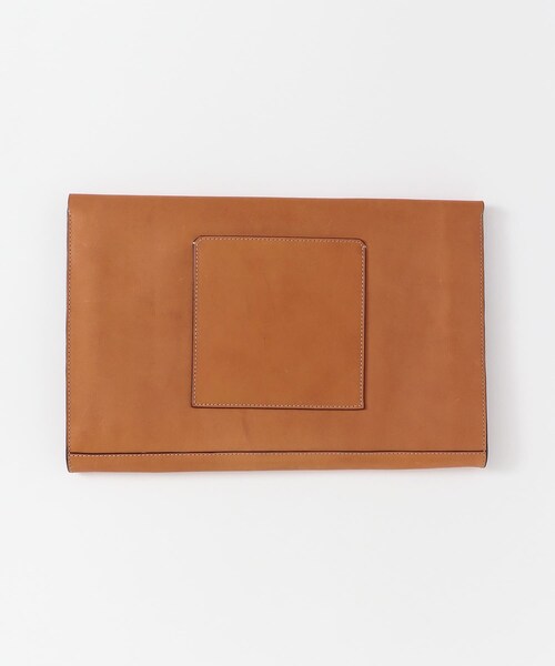 URBAN RESEARCH（アーバンリサーチ）の「HOPPER　ZIP POUCH WITH WIPSTITCH（クラッチバッグ・メンズ・NATURAL・FREE）」の4枚目の写真