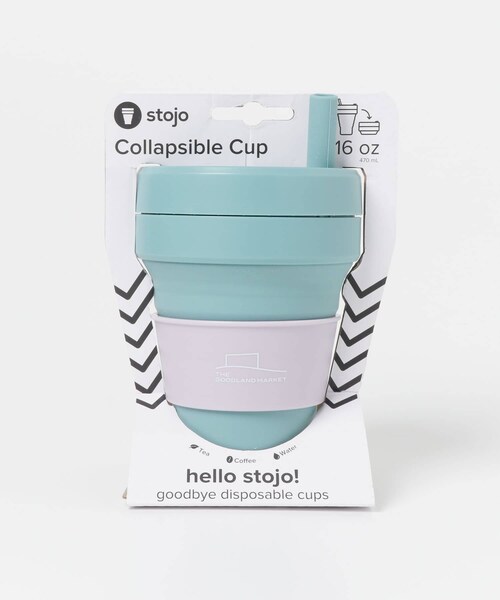 THE GOODLAND MARKET（ザグッドランドマーケット）の「『別注』stojo×TGM　stojo cup 470ml（グラス/マグカップ/タンブラー・メンズ・OAT/EUCALYPTUS/LILAC/EUCALY 2/LILAC 2/CASHMERE/OAT 2/CASHMERE 2・FREE）」の5枚目の写真