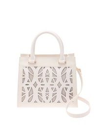 MERCURYDUO | モチーフ柄カットワークショルダーBAG(ショルダーバッグ)