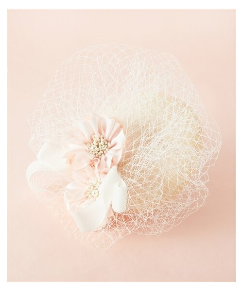 nissen（ニッセン）の「marun　ヘッドアクセサリー（フラワーコサージュ付）（その他ヘアアクセサリー・メンズ・ベビーピンク・Y）」の2枚目の写真