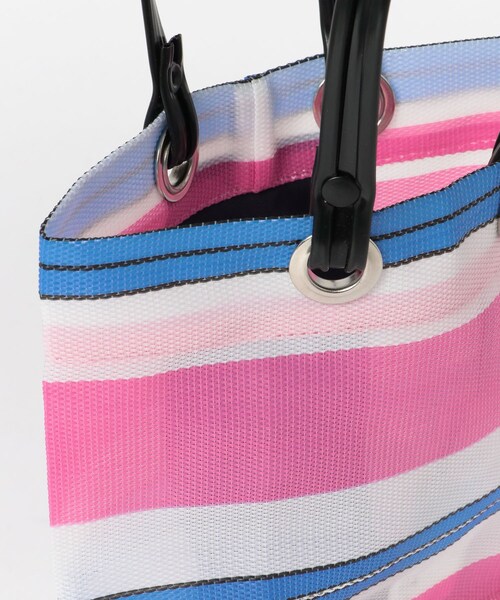 URBAN RESEARCH ROSSO（アーバンリサーチロッソ）の「DONKEY　bazaar bag Baby（ハンドバッグ・レディース・YDNAC/PINK/GNIRPS/GRN・-）」の5枚目の写真