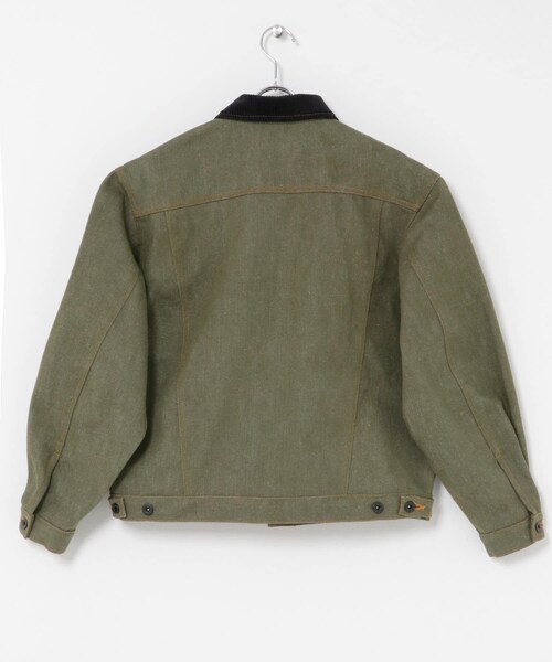 URBAN RESEARCH（アーバンリサーチ）の「Willow Pants　Y-002（デニムジャケット・メンズ・OLV-denim・0/1）」の7枚目の写真