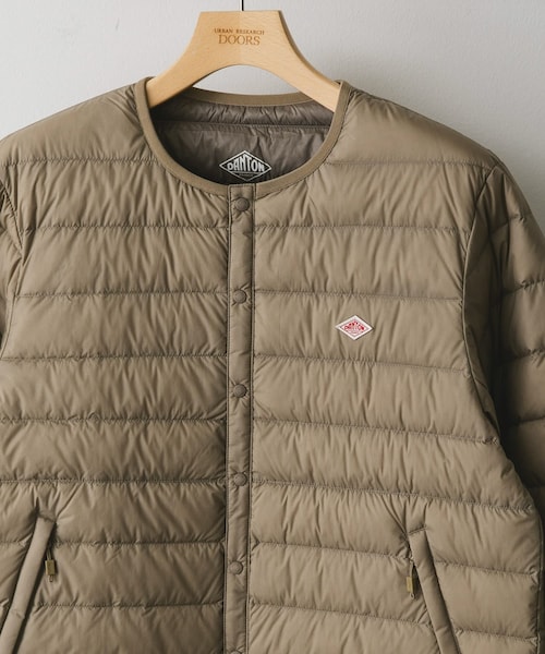 URBAN RESEARCH DOORS(アーバンリサーチドアーズ)の「DANTON INNER DOWN CREWNECK JACKET(その他アウター・メンズ・NAVY/BLACK/OLIVE/SAND BEIGE/IRON/LT.BROWN・M/L/XL)」の3枚目の写真