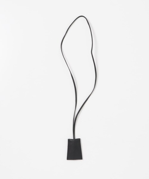 かぐれ（カグレ）の「『別注』ATELIER 4.5×かぐれ　LEATHER KEY CLOCHETTE（ネックレス・レディース・BLACK/TABACCO・Free）」の11枚目の写真