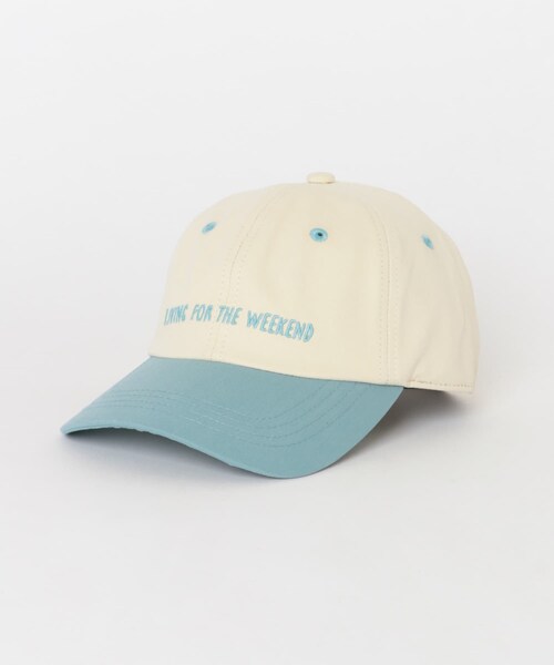 SMELLY（スメリー）の「weekendバイカラーキャップ（キャップ・レディース・IVO/BLU/BRN/CGY/NVY/BEG・-）」の9枚目の写真