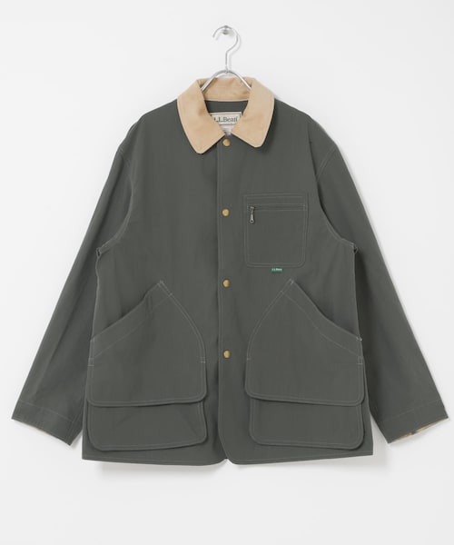 URBAN RESEARCH DOORS(アーバンリサーチドアーズ)の「L.L.Bean JAPAN EDITION BEANSFIELD COAT(テーラードジャケット・レディース・SAND/BEIGE/ORANGE/FOREST・S)」の3枚目の写真