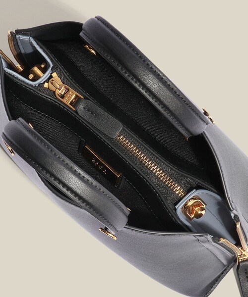 ROPE'（ロペ）の「【E'POR】Y BAG Mini/超軽量・26SS（ハンドバッグ・レディース・ブラック/グレー/キナリ/ダークブラウン/ダークグリーン/モスグリーン/パープル系・F）」の18枚目の写真