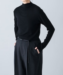 かぐれ | ボトルネックソフトリブカットソー(Tシャツ/カットソー)