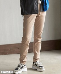 nissen | 大きいサイズ 超ストレッチレーヨン混スリムパンツ（ゆったり太もも）（選べる3レングス）(パンツ)